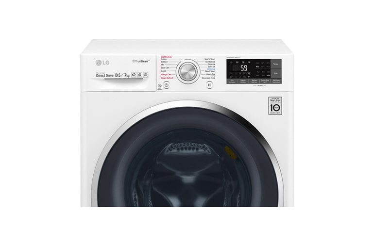 LG Waschtrockner mit 6 Motion DirectDrive™-Technologie. 9 kg waschen / 6 kg trocknen, F14WD96TH2