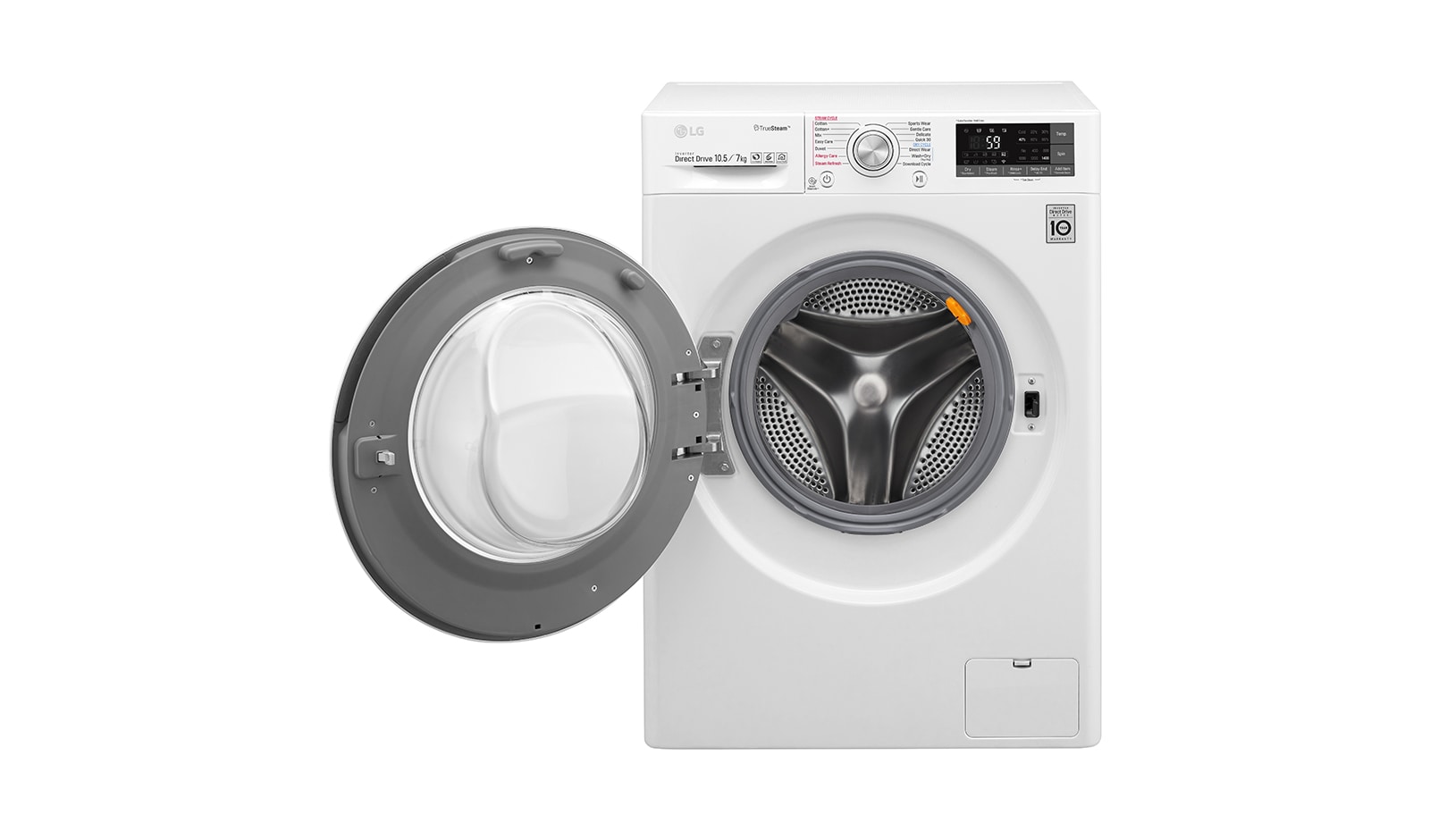 LG Waschtrockner mit 6 Motion DirectDrive™-Technologie. 9 kg waschen / 6 kg trocknen, F14WD96TH2