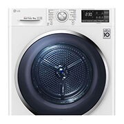 LG Trockner mit Dual Inverter Wärmepumpentechnologie und autoreinigendem Kondensator bis zu 8 kg Fassungsvermögen, RT8DIH2