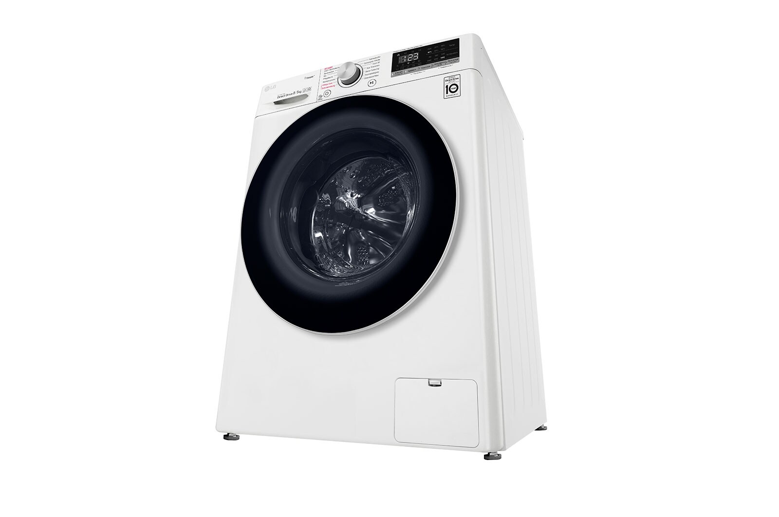 LG Waschtrockner | 8 kg Waschen/ 5kg Trocknen | Energieeffizienzklasse* E | AI DD™ | Steam, V4WD850