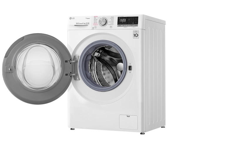 LG Waschtrockner | 9 kg Waschen/ 5kg Trocknen | Energieeffizienzklasse* E | AI DD™ | Steam, VT4WD950