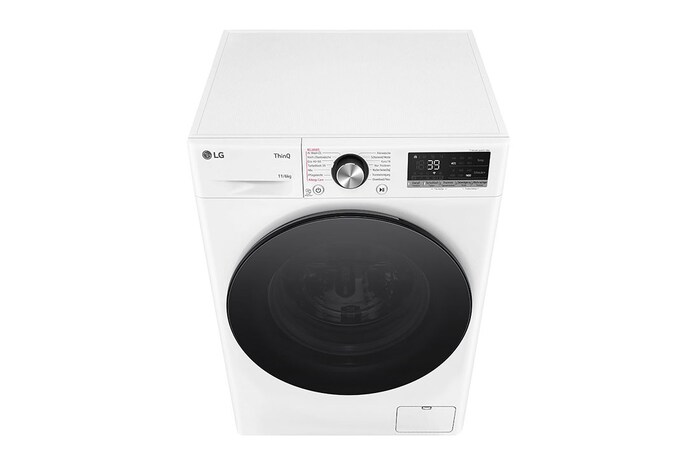 LG Waschtrockner mit AI DD® | 11 KG Waschen | 6 KG Trocknen | 1360 U./Min. | Steam | TurboWash® 360° | Neue Wohlfühl-Trommel | Wi-Fi-Funktion | W4WR70E6Y, W4WR70E6Y