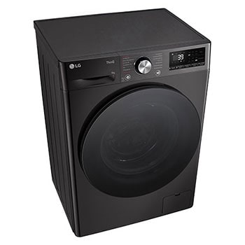 LG Waschmaschine Schwarz Slim Fit (A-10%*, 9 kg, 1.160 U./Min.) mit AI DD® & TurboWash®360° | F2V7SLIM9B, F2V7SLIM9B