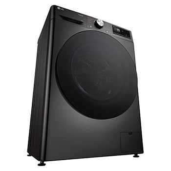 LG Waschmaschine Schwarz Slim Fit (A-10%*, 9 kg, 1.160 U./Min.) mit AI DD® & TurboWash®360° | F2V7SLIM9B, F2V7SLIM9B