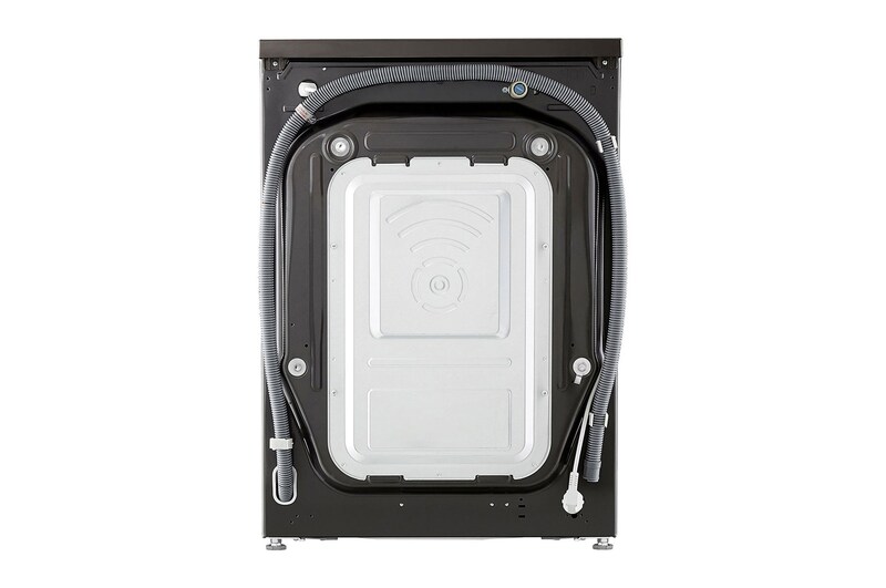 LG Waschmaschine Schwarz Slim Fit (A-10%*, 9 kg, 1.160 U./Min.) mit AI DD® & TurboWash®360° | F2V7SLIM9B, F2V7SLIM9B