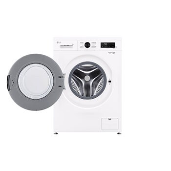 LG Waschmaschine Essence White (A, 9 kg, 1.310 U./Min.) Unterbaufähig mit Steam & Inverter Direct Drive® | F4WB3095, F4WB3095
