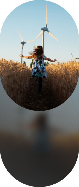 Nutzung von 100 % erneuerbaren Energien