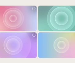 Écran d’un utilisateur passant par le processus de personnalisation de l’assistant AI Sound Wizard. Grille de différentes icônes de clips sonores. L’une des options est mise en évidence comme si l’utilisateur avait déjà fait son choix. 