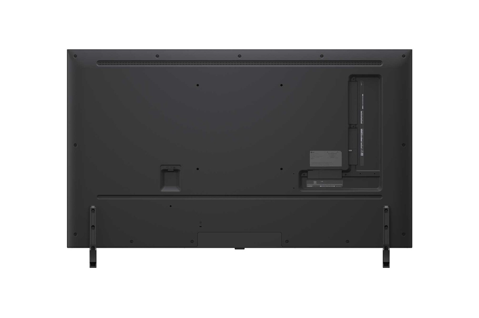 Vue arrière de la TV LG NanoCell NANO80.