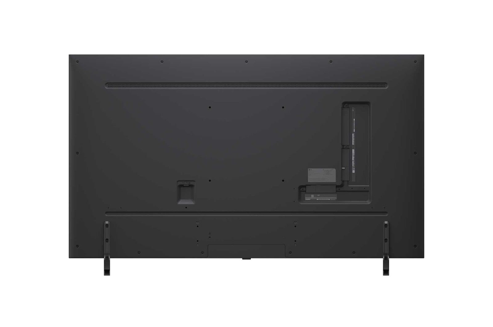 Vue arrière de la TV LG NanoCell NANO80.