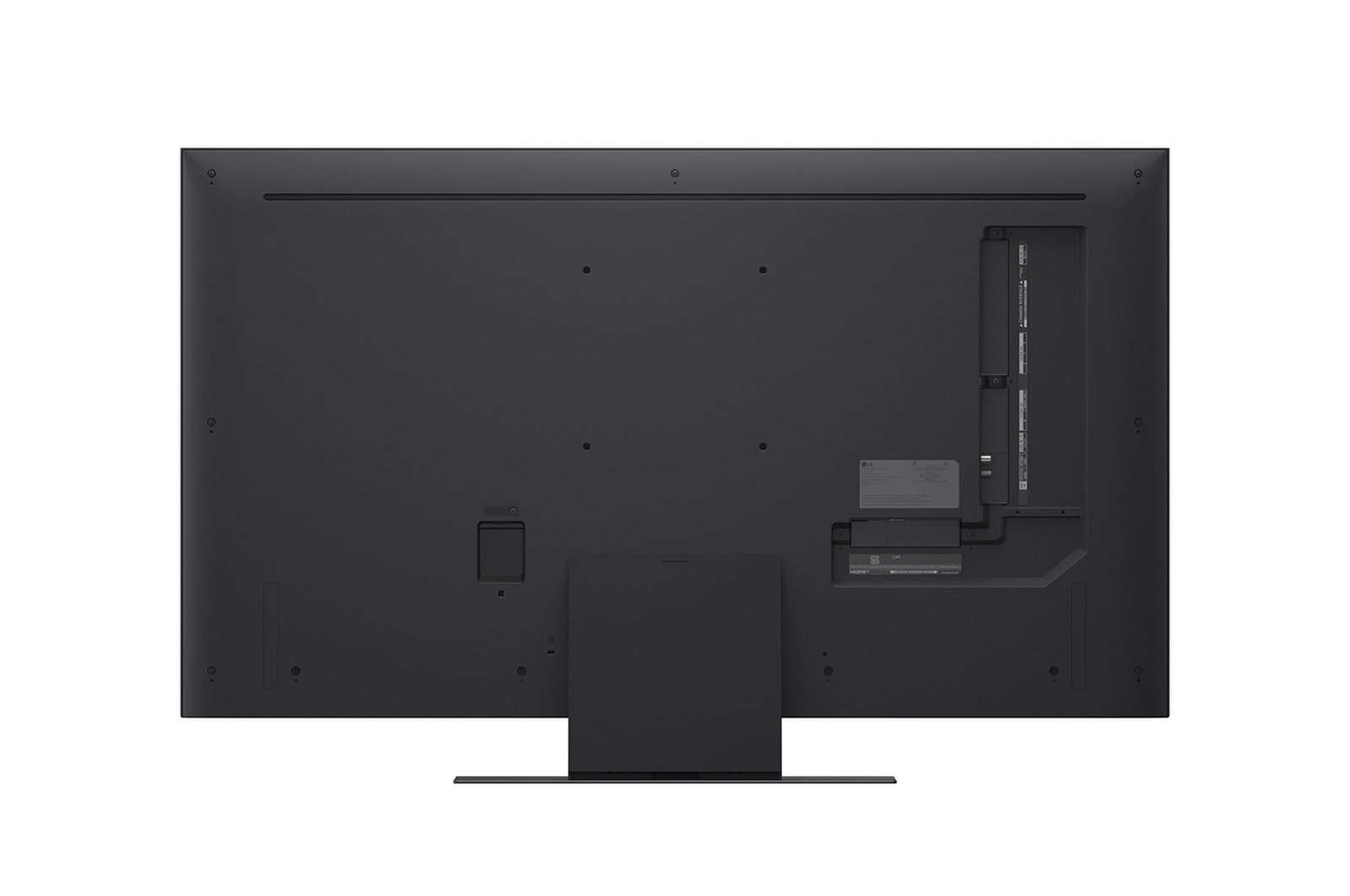 Vue arrière de la TV LG QNED evo QNED85