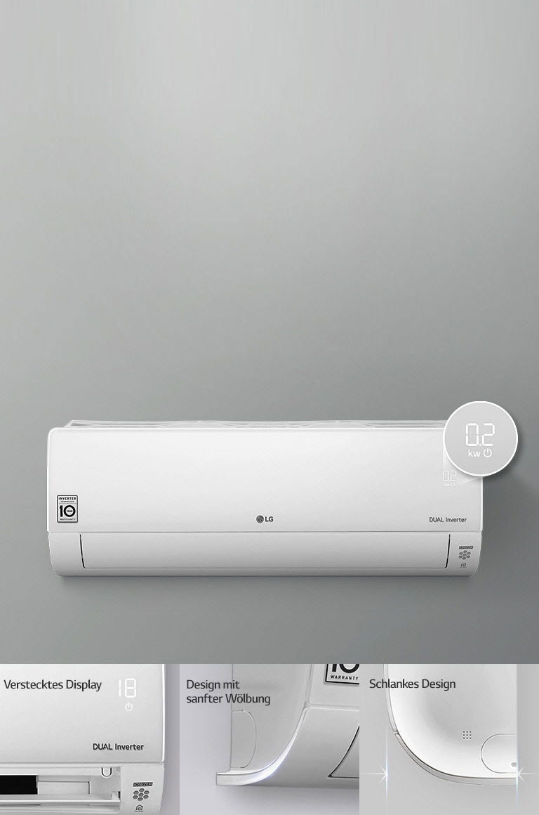 Détails du design du climatiseur