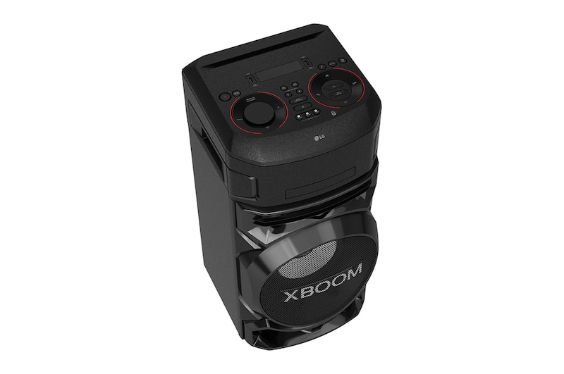 LG XBOOM|Système High Power|Bluetooth|Lecteur CD|Boomer 8’’ | Lumières multicolores |Fonctions DJ & Karaoké, ON5