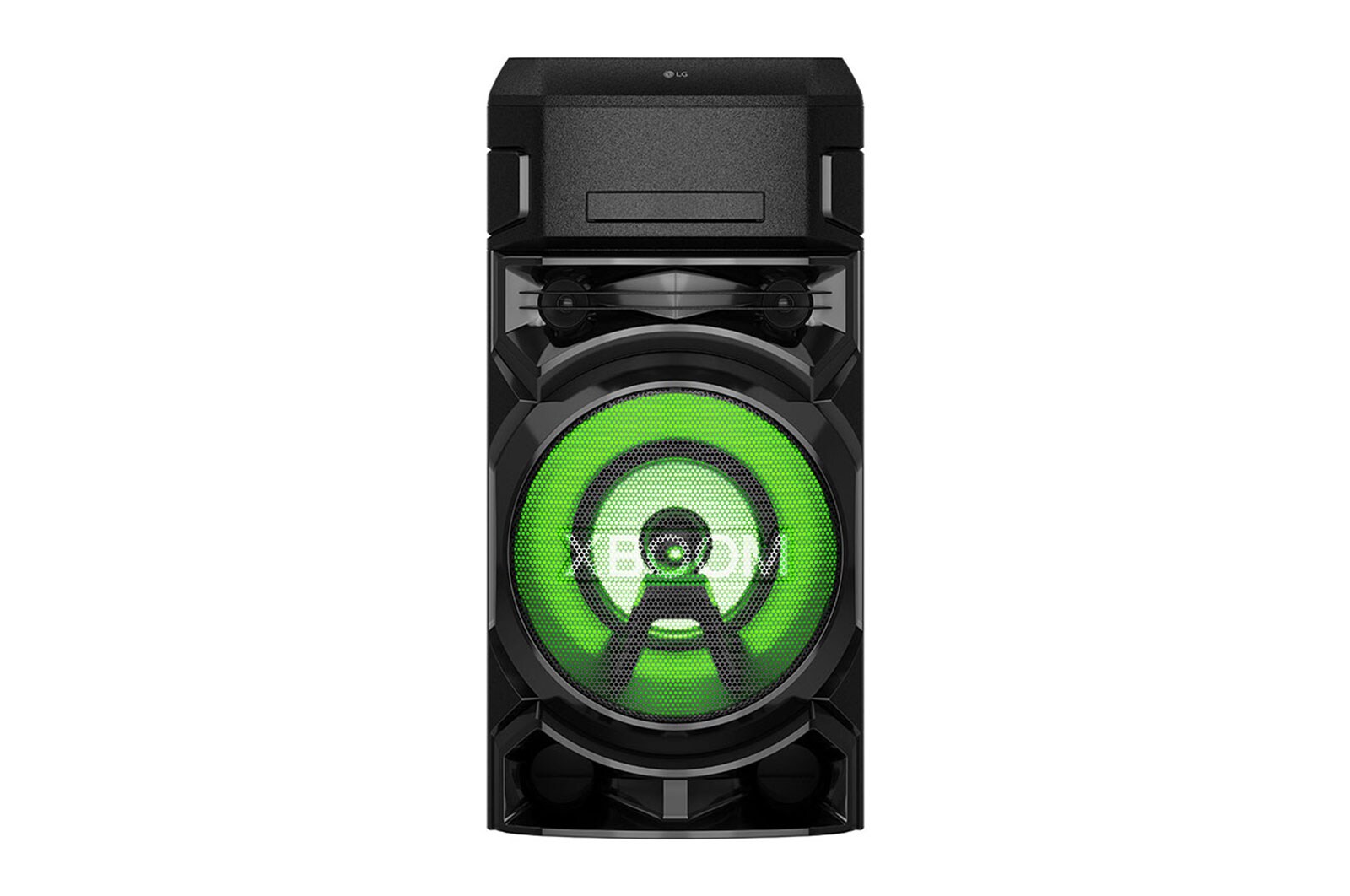 LG XBOOM|Système High Power|Bluetooth|Lecteur CD|Boomer 8’’ | Lumières multicolores |Fonctions DJ & Karaoké, ON5