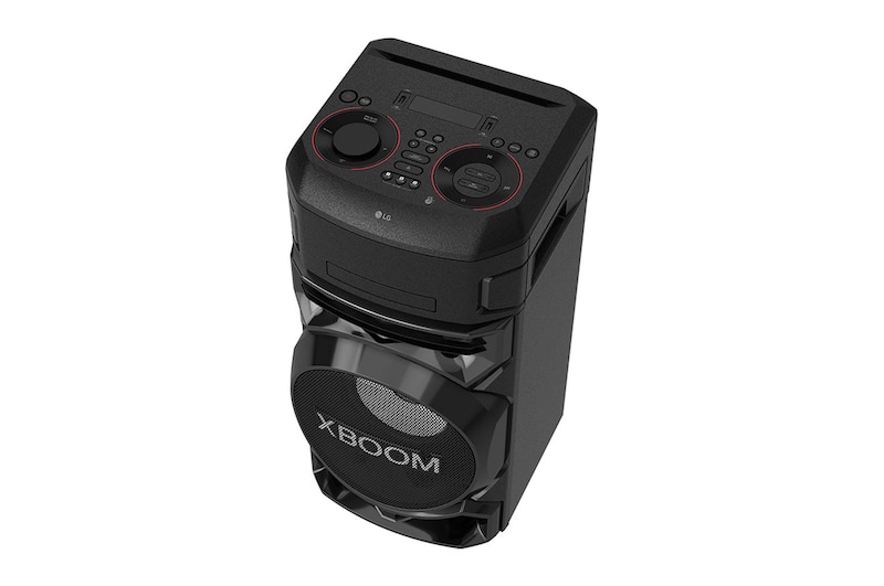 LG XBOOM|Système High Power|Bluetooth|Lecteur CD|Boomer 8’’ | Lumières multicolores |Fonctions DJ & Karaoké, ON5
