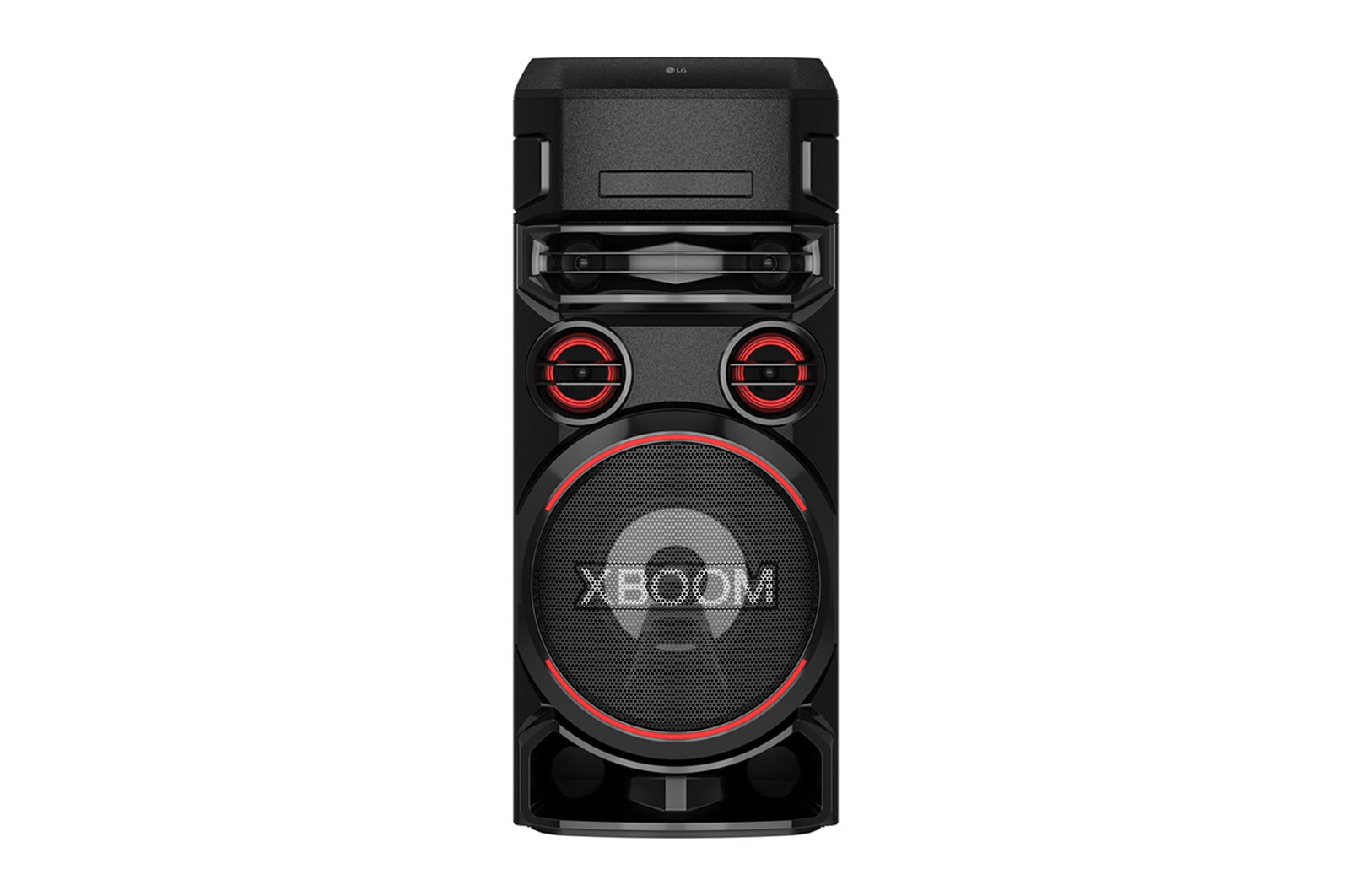LG XBOOM | Système High Power | Bluetooth | Lecteur CD | Boomer 8’’ | Lumières multicolores | Fonctions DJ & Karaoké, ON7