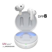 Vue avant de LG TONE Free DFP8W –Active Noise Cancellation amélioré, Écouteurs Bluetooth True Wireless TONE-DFP8W