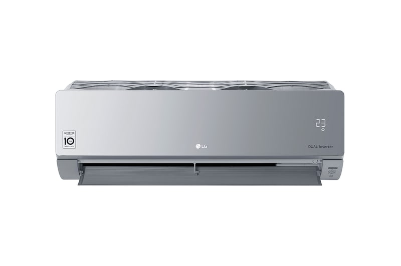 LG ARTCOOL SILVER Climatiseur Réversible 2,5 kW, WiFi, Filtration de l’air avancée, Chauffage, AC12SQ