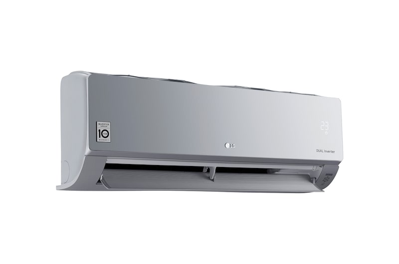 LG ARTCOOL SILVER Climatiseur Réversible 2,5 kW, WiFi, Filtration de l’air avancée, Chauffage, AC12SQ