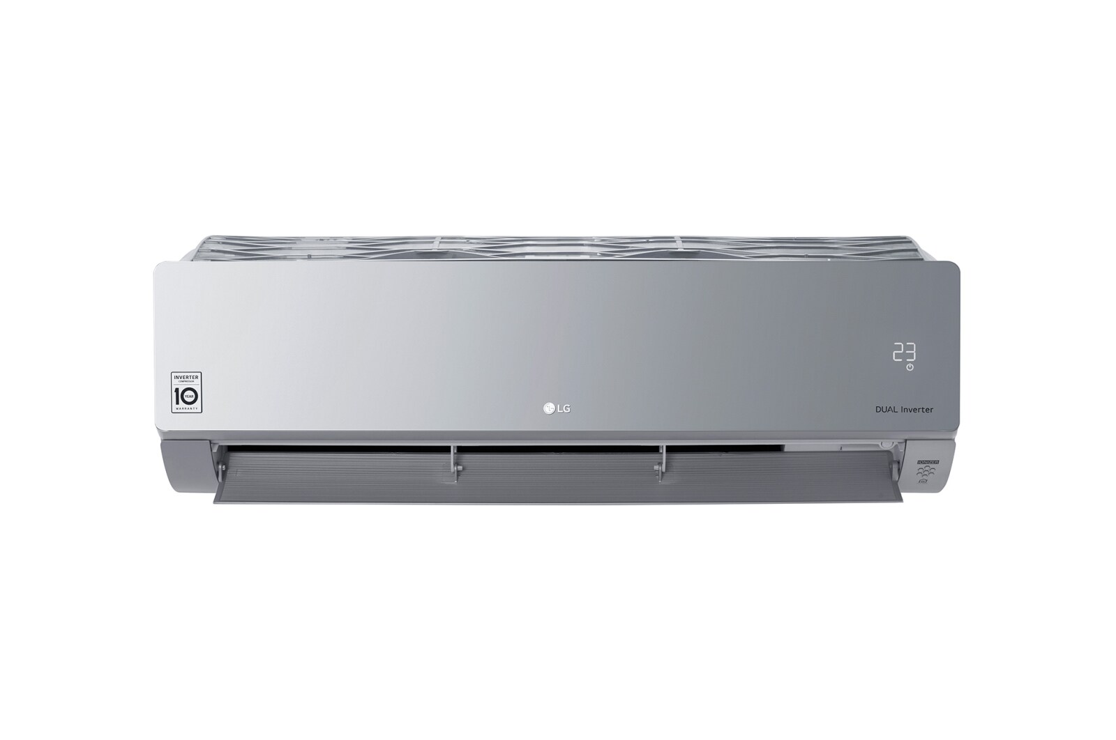 LG ARTCOOL SILVER Climatiseur Réversible 2,5 kW, WiFi, Filtration de l’air avancée, Chauffage, AC18SQ