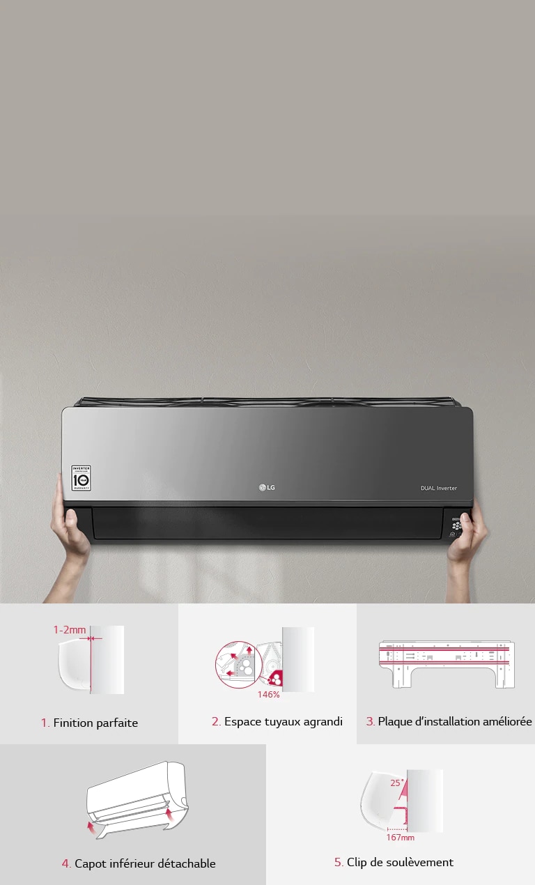 Installation rapide et facile