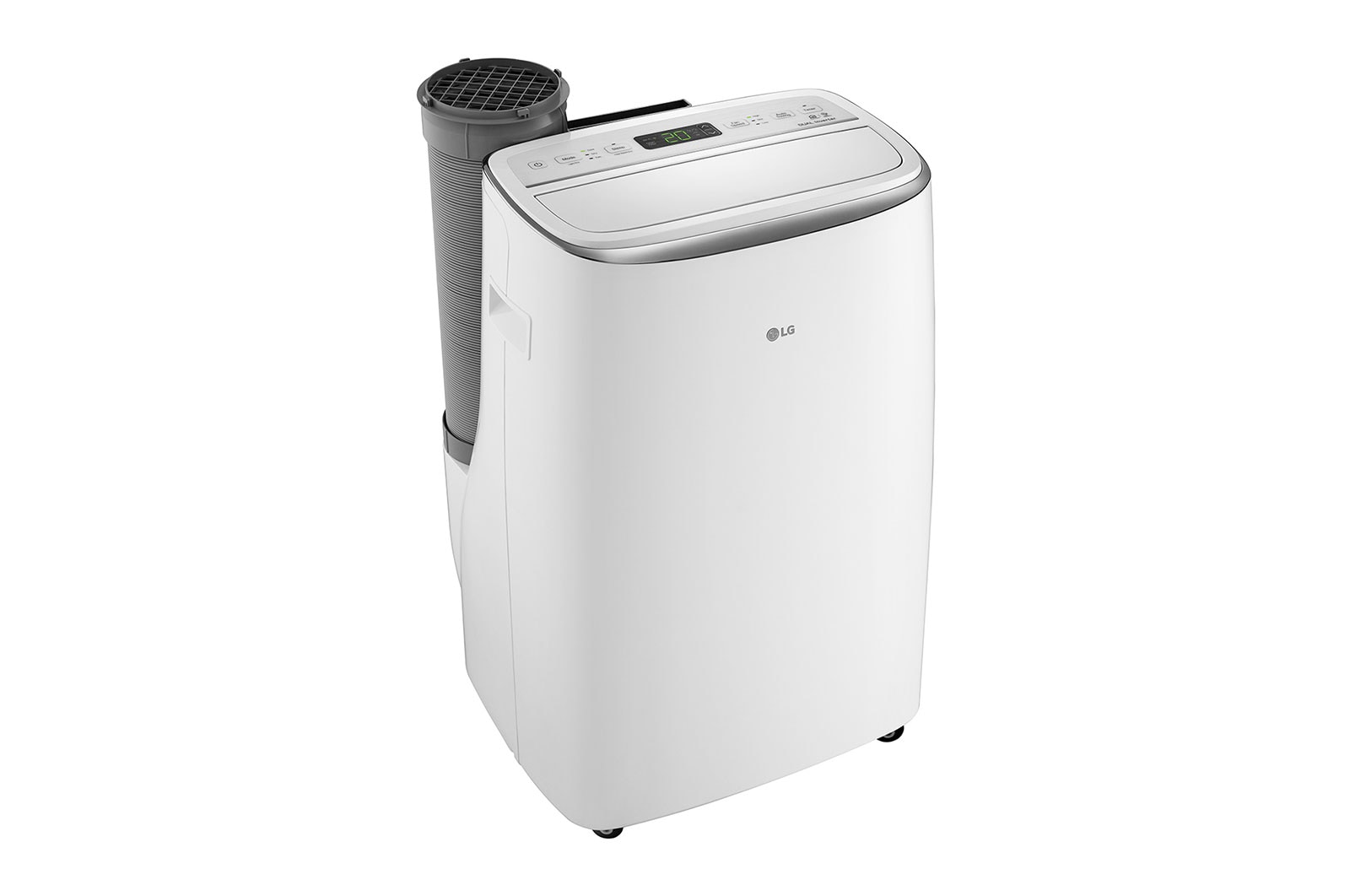 LG 11 000 BTU (Capacité de refroidissement : 35 ℃/HR 80%) Climatiseur mobile Wi-Fi intelligent à double onduleur, PA11WS
