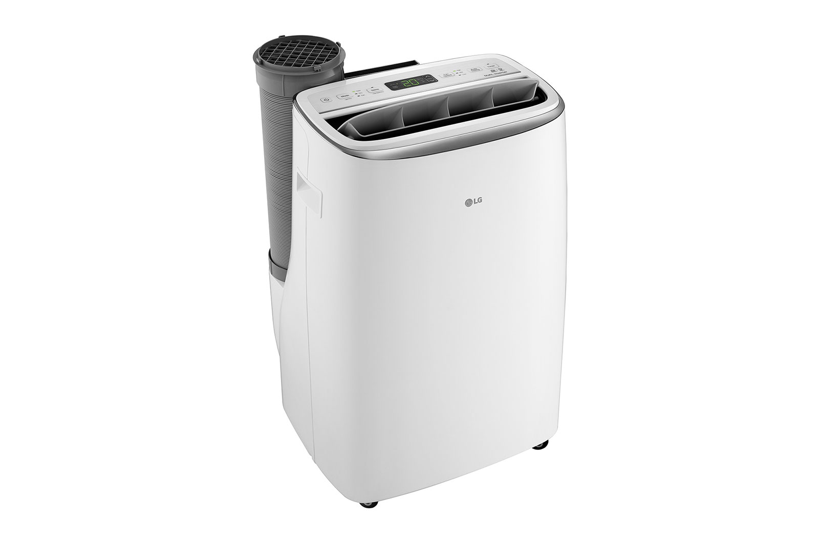 LG 11 000 BTU (Capacité de refroidissement : 35 ℃/HR 80%) Climatiseur mobile Wi-Fi intelligent à double onduleur, PA11WS