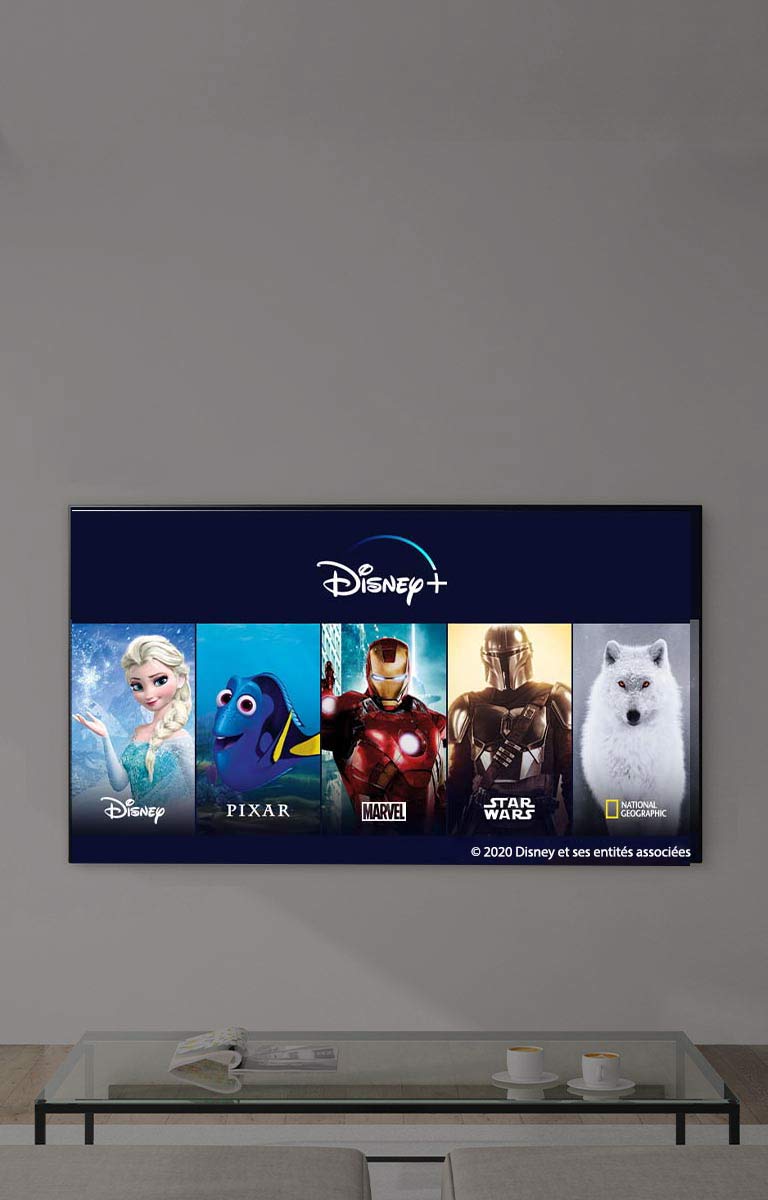 Profitez dès maintenant de Disney+ sur votre LG Smart TV