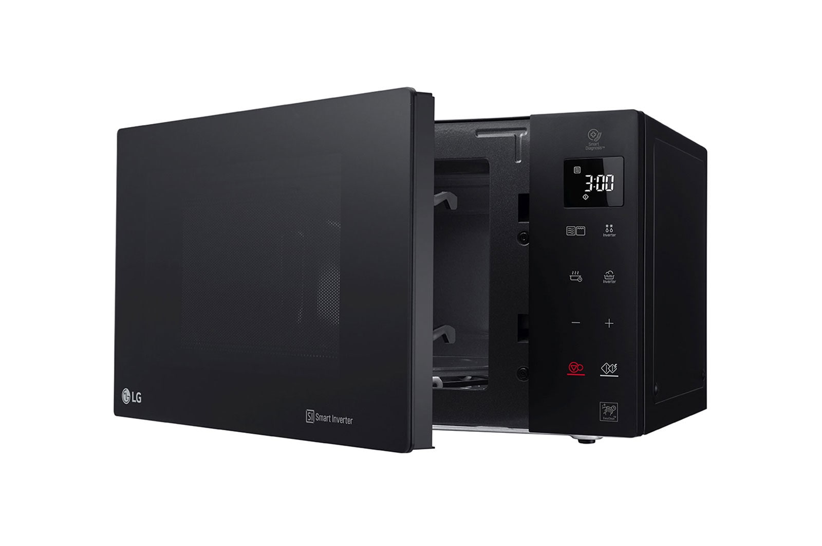 LG Micro-ondes avec technologie Smart Inverter, grille à quartz et capacité de 25 litres, MH6535GIS