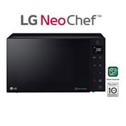 Vue avant de Micro-ondes avec technologie Smart Inverter, grille à quartz et capacité de 25 litres MH6535GIS