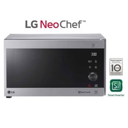 Micro-ondes avec technologie Smart Inverter, gril à quartz et capacité de 25 litres et technologie I-Wave