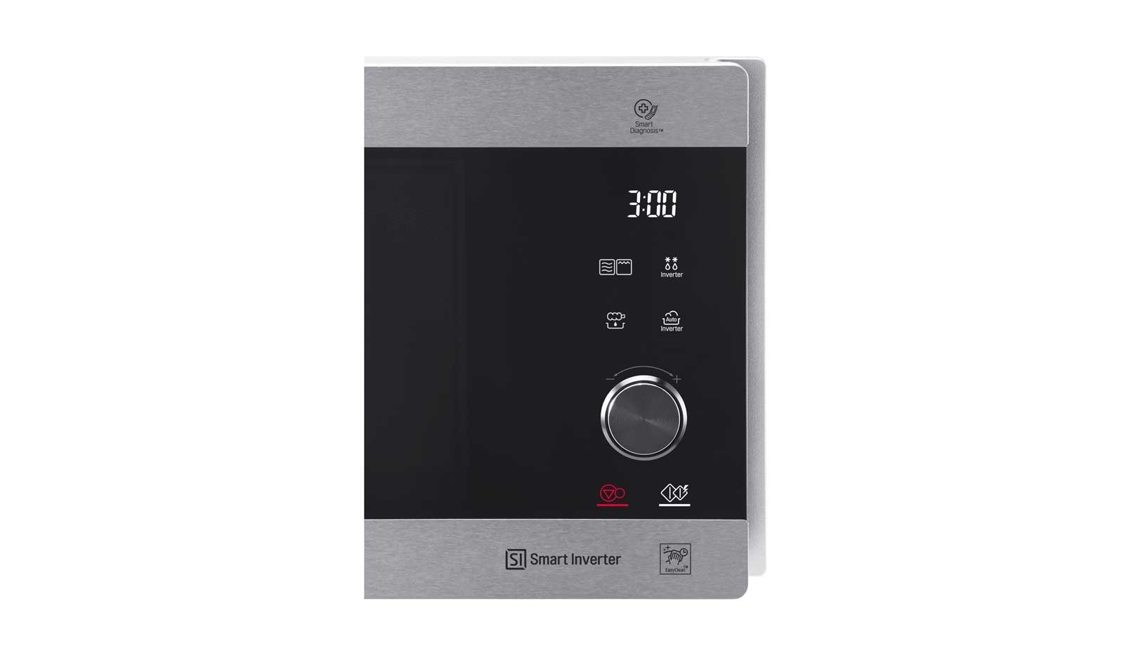 LG Micro-ondes avec technologie Smart Inverter, gril à quartz et capacité de 25 litres et technologie I-Wave, MH6565CPS
