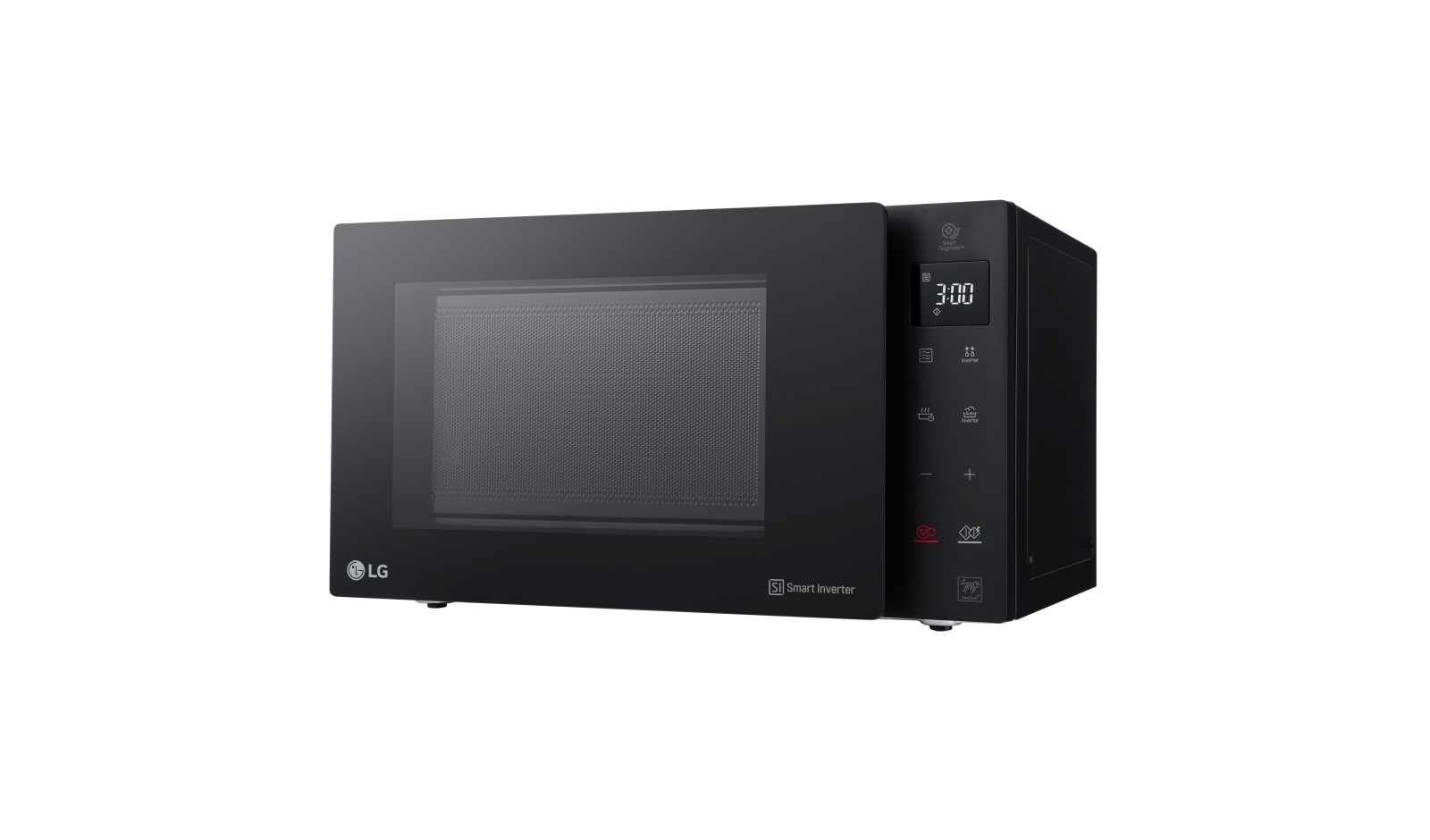 LG Micro-ondes avec technologie Smart Inverter & I-Wave, capacité de 23 litres et revêtement Easy Clean™, MS2336GIB