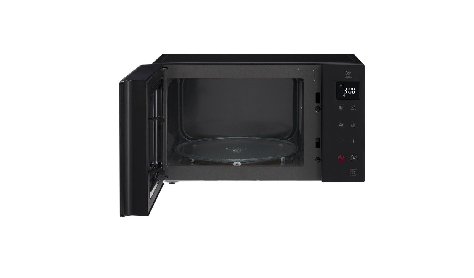 LG Micro-ondes avec technologie Smart Inverter & I-Wave, capacité de 23 litres et revêtement Easy Clean™, MS2336GIB