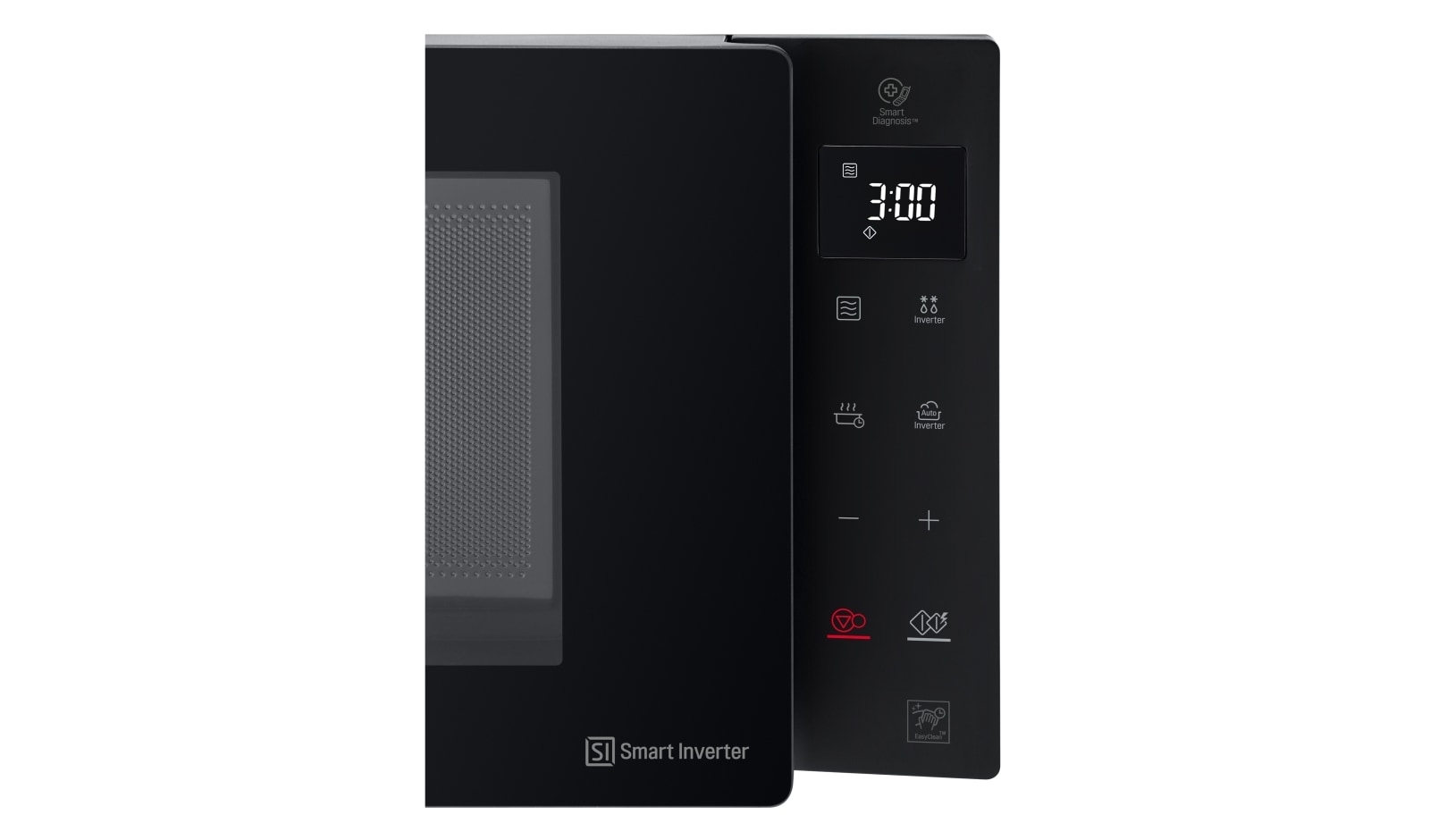 LG Micro-ondes avec technologie Smart Inverter & I-Wave, capacité de 23 litres et revêtement Easy Clean™, MS2336GIB