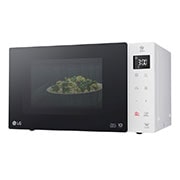 LG Micro-ondes avec technologie Smart Inverter, capacité de 23 litres et technologie I-Wave, MS23NECBW