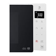 LG Micro-ondes avec technologie Smart Inverter, capacité de 23 litres et technologie I-Wave, MS23NECBW