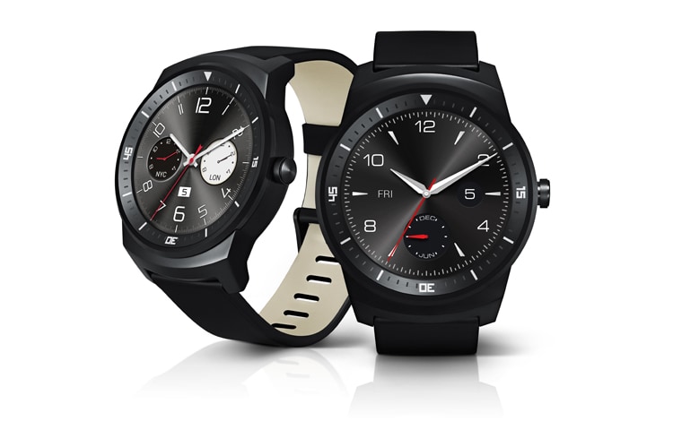 LG W110 G Watch R – Smartwatch à écran rond