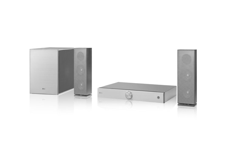 LG 2.1 Home-cinéma avec lecteur Blu-ray 3D, Smart TV et WLAN intégré, BH8120C