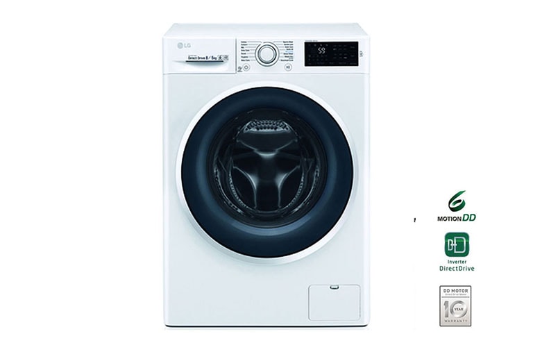 Vue avant de Lavante-séchante 8/5KG | 6 Motion Direct Drive™ | Moteur Direct Drive™ garanti 10 ans F14WD85EN0