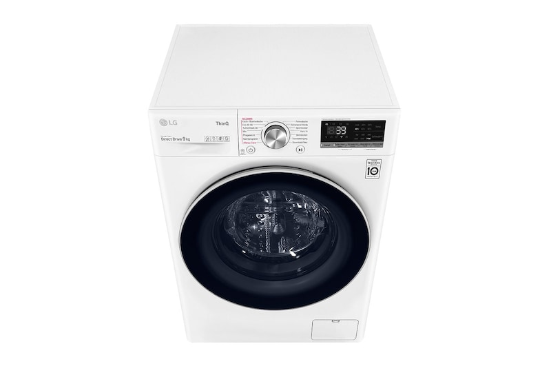 LG Lave-linge | 9 kg | Classe d'efficacité énergétique A | AI DD® | Steam | TurboWash® 360, F4WV709P1E