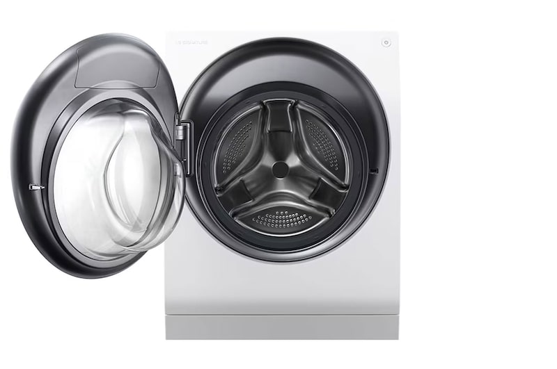 LG Lave-linge séchant LG SIGNATURE avec 1.600 t/min. | 12 kg | 7 kg de séchage | Efficacité énergétique A | Steam | Inverter DirectDrive®️, LSWD100X
