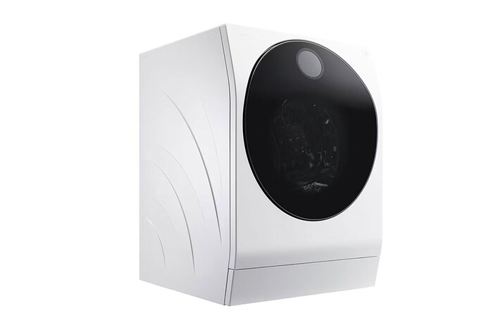 LG Lave-linge séchant LG SIGNATURE avec 1.600 t/min. | 12 kg | 7 kg de séchage | Efficacité énergétique A | Steam | Inverter DirectDrive®️, LSWD100X