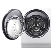 LG Lave-linge séchant LG SIGNATURE avec 1.600 t/min. | 12 kg | 7 kg de séchage | Efficacité énergétique A | Steam | Inverter DirectDrive®️, LSWD100X