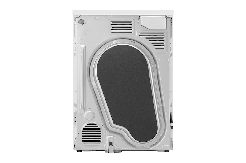 LG Sèche-linge avec technologie de pompe à chaleur Dual Inverter & porte vitrée de sécurité | Condenseur autonettoyant automatique | Capacité de 9 kg | Fonction Wi-Fi | Classe d'efficacité énergétique A+++ | RT90V9W, RT90V9W