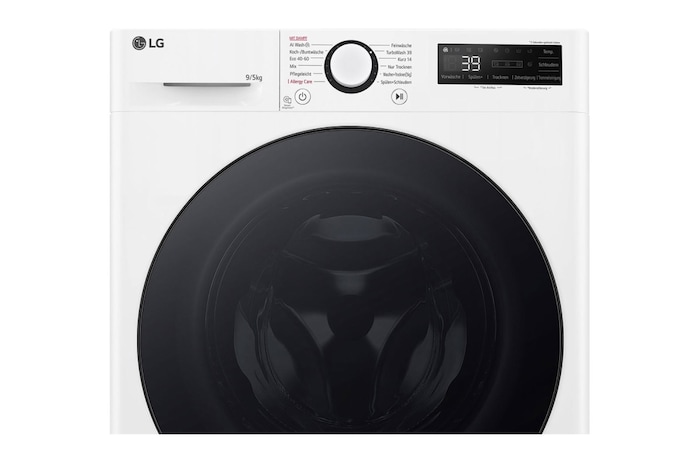 LG Lave-linge séchant avec AI DD® | 9 kg de lavage | 5 kg de séchage | 1.200 tr/min. | Steam | TurboWash® | Nouveau tambour bien-être | Fonction Wi-Fi | V5WD95SLIM, V5WD95SLIM
