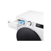 LG Lave-linge séchant avec AI DD® | 9 kg de lavage | 5 kg de séchage | 1.200 tr/min. | Steam | TurboWash® | Nouveau tambour bien-être | Fonction Wi-Fi, V5WD95SLIM