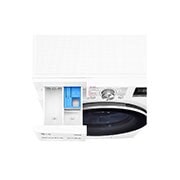 LG Lave-linge séchant avec AI DD® | 10,5 kg de linge | 7 kg de séchage | 1400 tr/min | Steam | TurboWash™ 360° | Fonction Wi-Fi, V7WD107H2E
