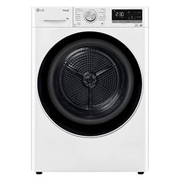 Sèche-linge avec technologie de pompe à chaleur Dual Inverter & porte vitrée de sécurité | Condenseur autonettoyant automatique | Capacité de 9 kg | Fonction Wi-Fi | Classe d'efficacité énergétique A+++