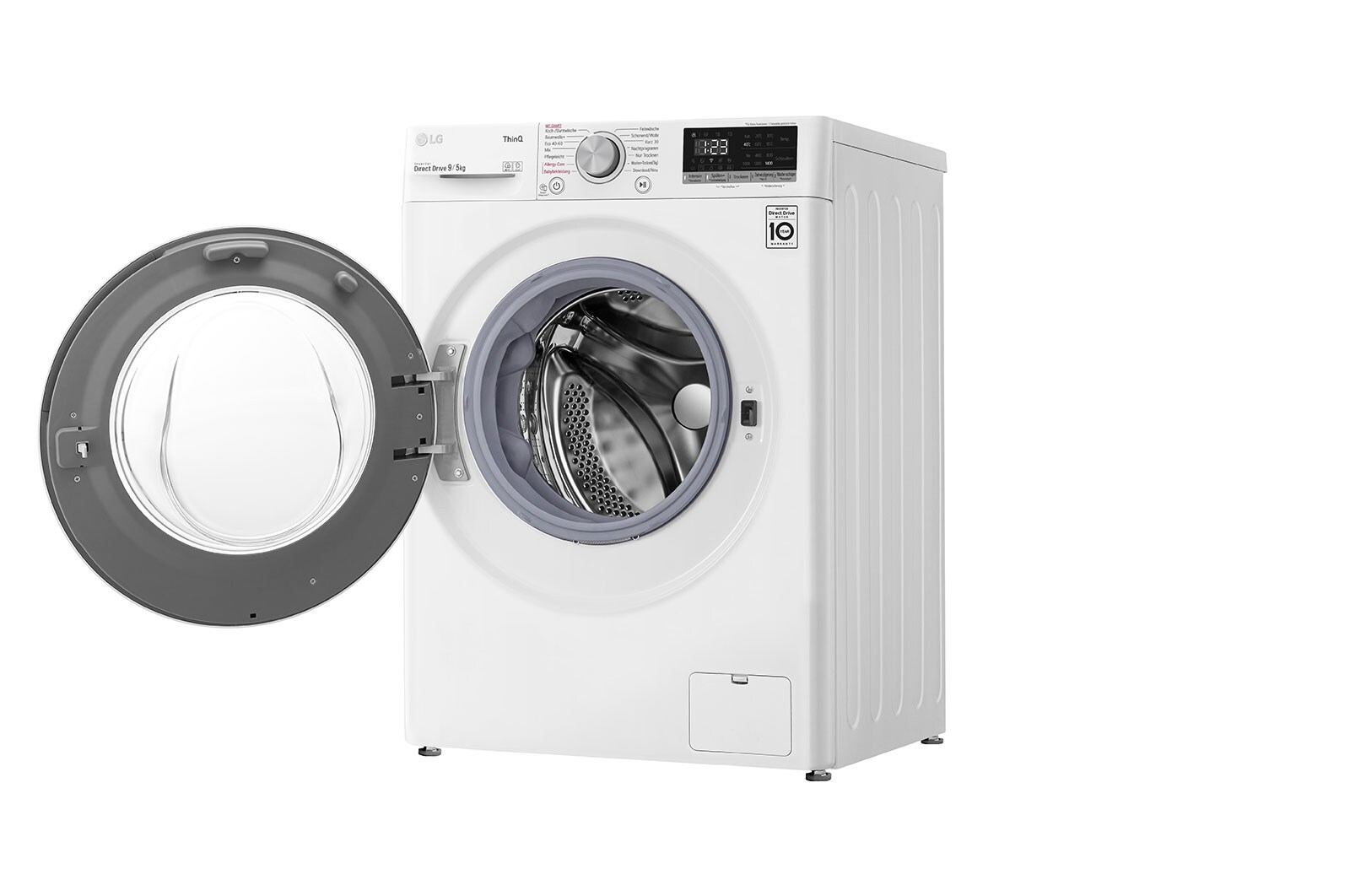 LG Laveuse Sécheuse | 1400 tr/min | 9 kg de lavage/ 5 kg de séchage | AI DD® | Steam, VT4WD950